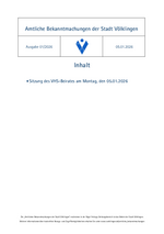 2026/01 Amtliche Bekanntmachungen der Stadt Völklingen