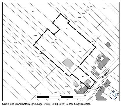 XI-36_EINKAUFSMARKT_LAUTERBACH_Lageplan_Ausschnitt