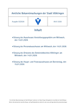 2026/03 Amtliche Bekanntmachungen der Stadt Völklingen