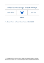 2026/10b Amtliche Bekanntmachungen der Stadt Völklingen